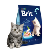 Brit Premium Aliment Sec pour Chat par Nature Cat. Chaton Poulet 1,5 kg